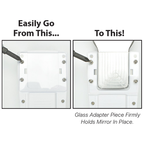 DynaFlex&reg; Individual Glass Fog Free Mirrors &amp; Accessories