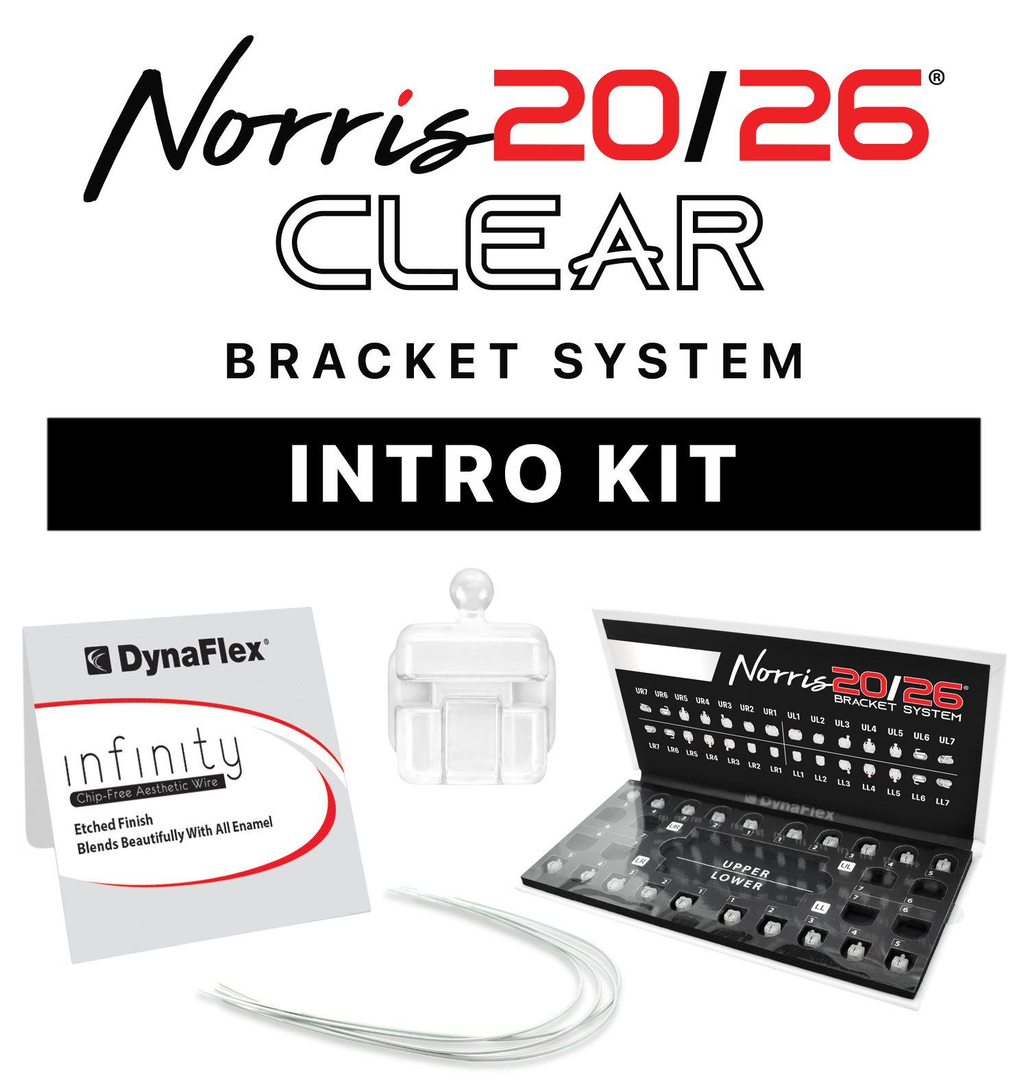 NORRIS 20/26 CLEAR BRACKET SYSTEM
