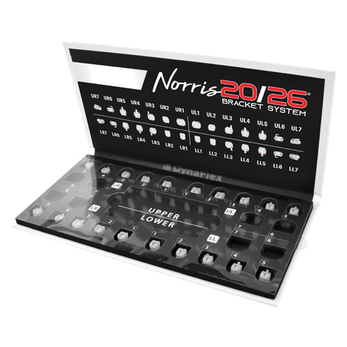 NORRIS 20/26&reg; CLEAR BRACKETS